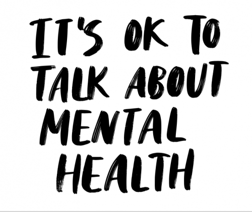 It's ok to talk about mental health...